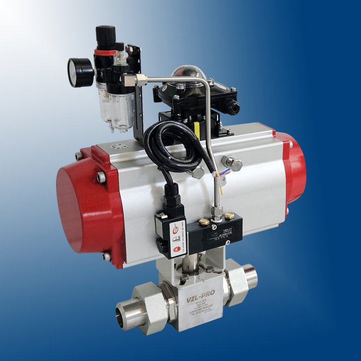 VZL-PRO气动焊接式球阀Q611F