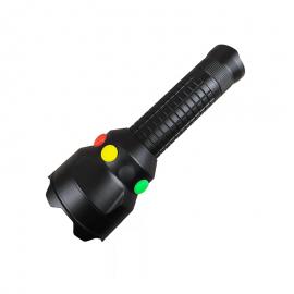 鼎轩照明多功能袖珍信号 灯锂电铁路信号灯红绿黄手电筒强光指示灯MSL4730/LT