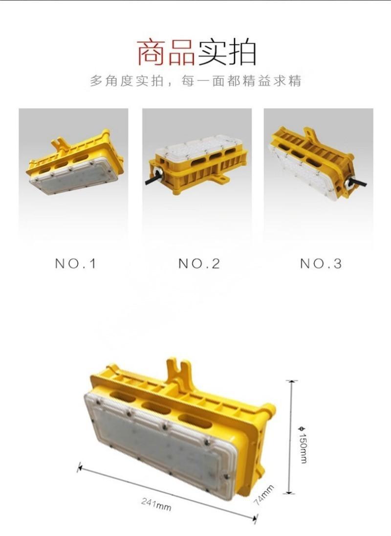 华荣智辉BLC6193LED防爆隧道灯 20W防水IP68 应急180分钟 WF2管廊照明灯
