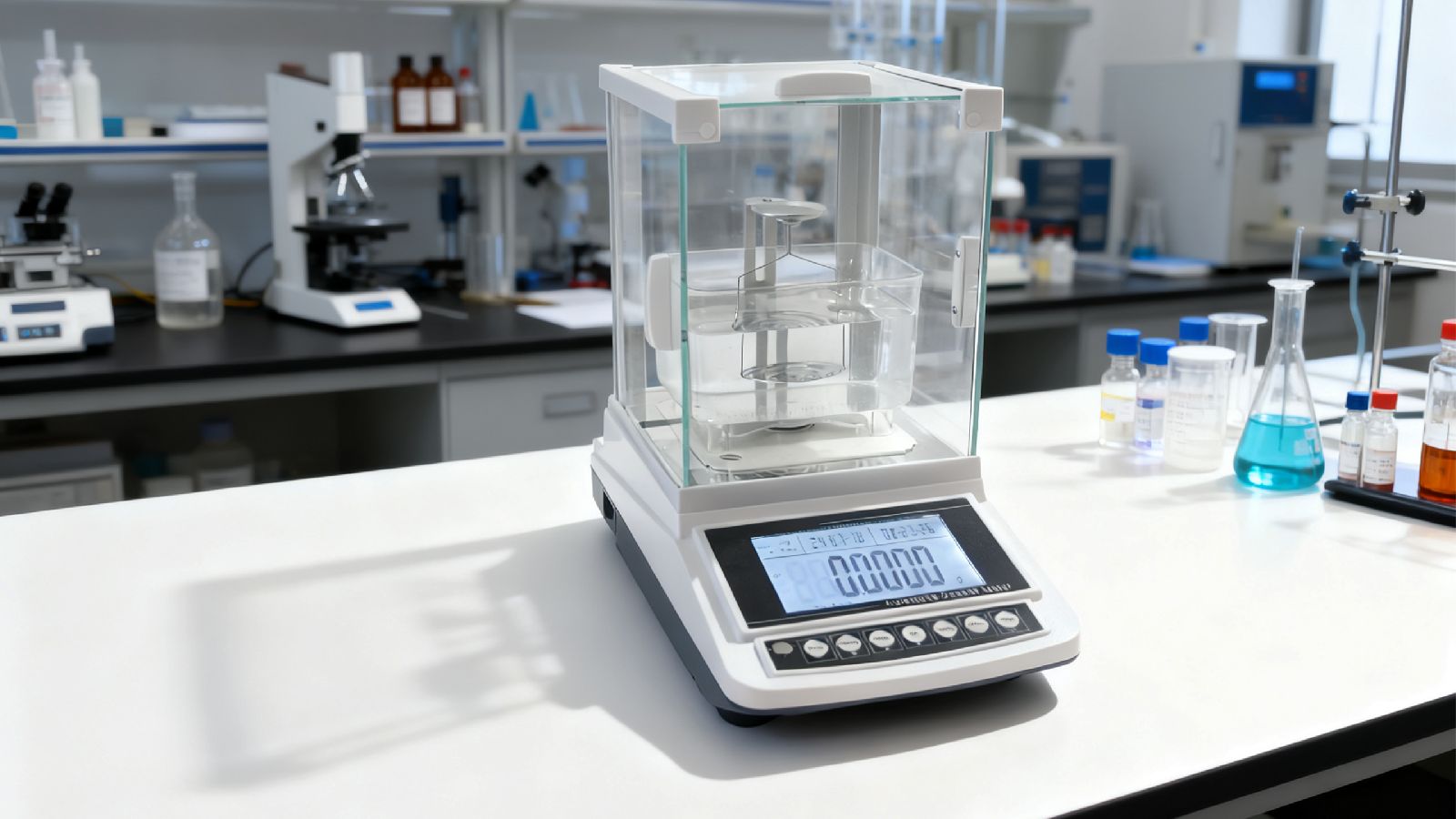 精凡塑料颗粒密度计JFMD-1204S