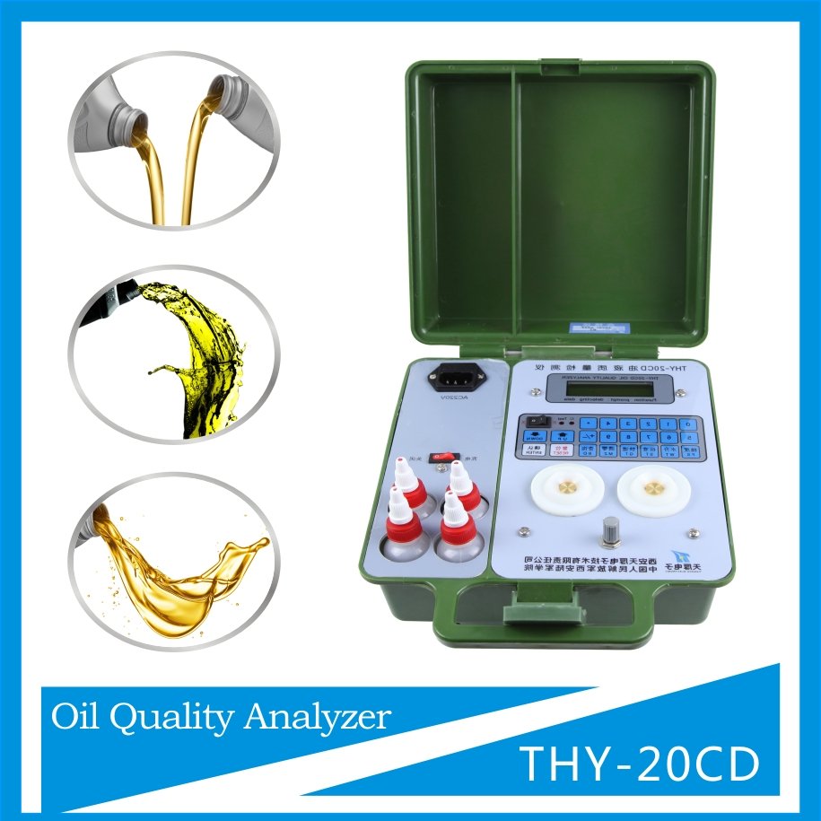 天厚双传感器油液污染度含水率分析仪THY-20CD