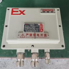 JXD不锈钢喷塑防爆接线箱带铠装接头依客思