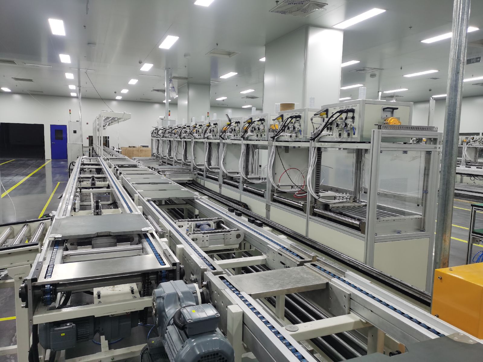 宏锦智能科技26米上层滚筒下层倍速链流水线