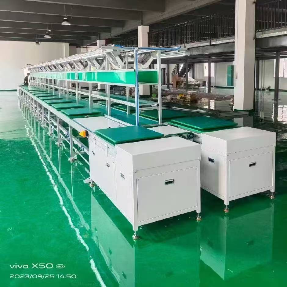 宏锦智能科技15米环形倍速链生产线流水线