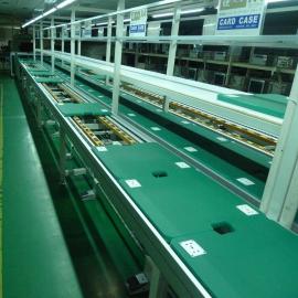 宏锦智能科技中间返板环形倍速链流水线生产线