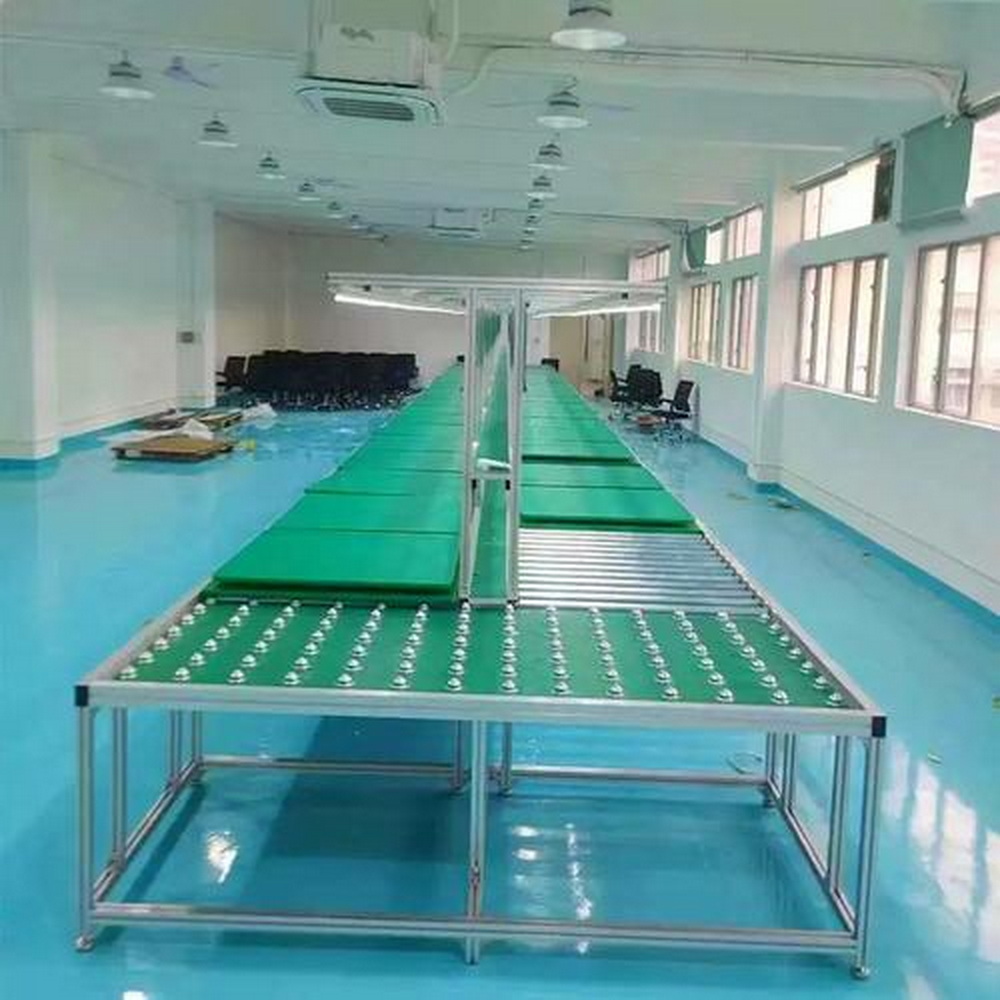 宏锦智能科技无动力牛眼滚筒流水线生产线