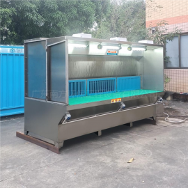 环保湿式打磨除尘工作台 机械五金切割焊接抛光粉尘废气净化设备清渣便捷