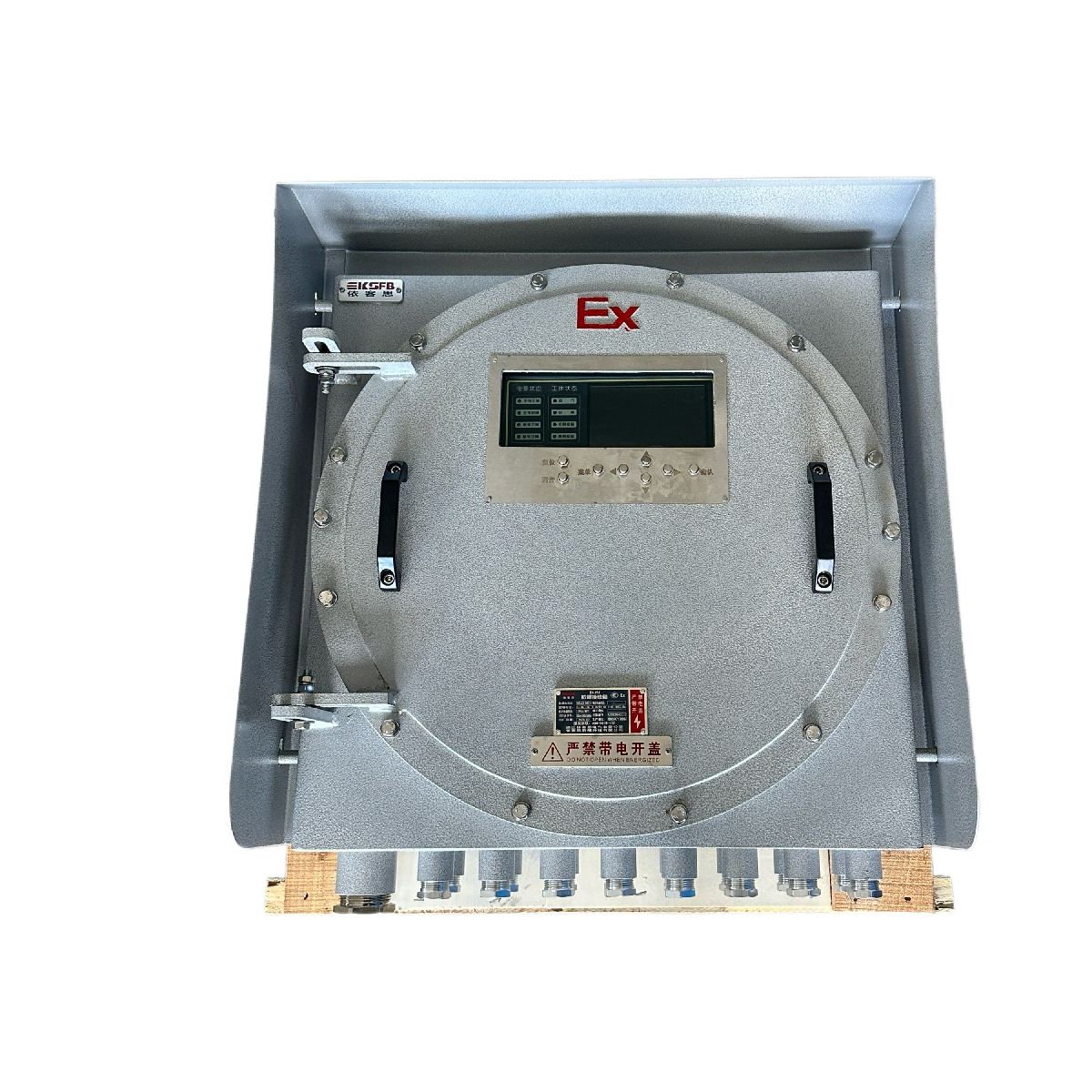 依客思铝合金防爆仪表接线箱 Exd IIBT6 Gb IP66防护 BXJ51