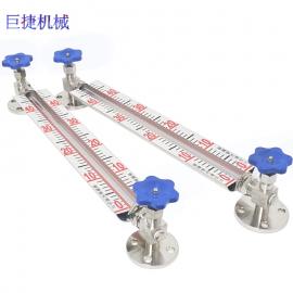 巨捷圆体外螺纹考克玻璃管小型水位计不锈钢螺纹液位计角阀X29W-16P