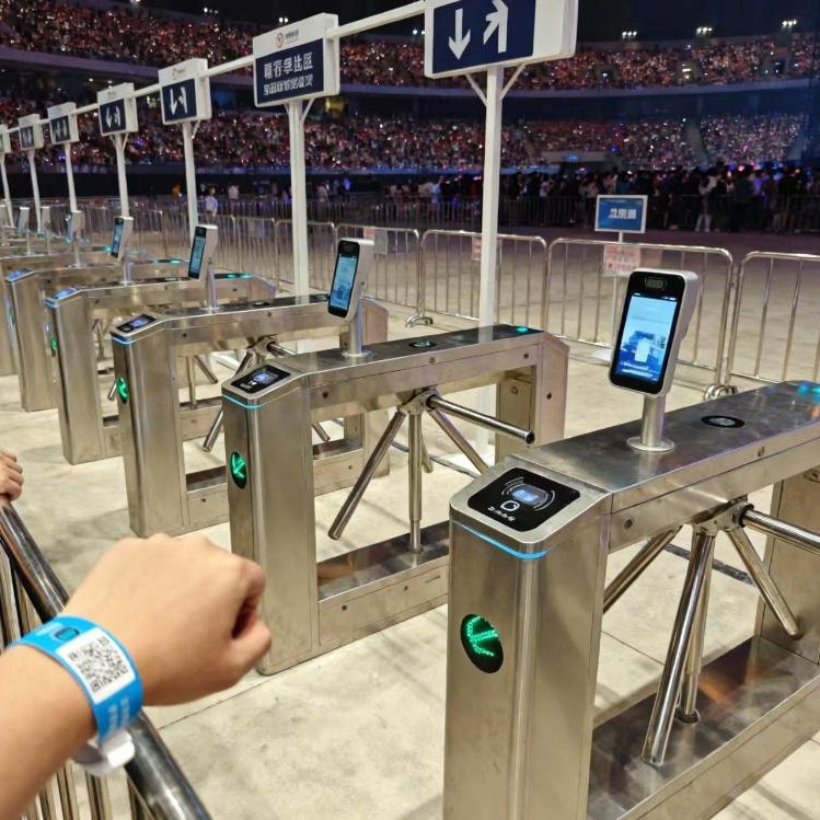 西莫罗景区演唱会三辊闸影院出入口闸机票务系统CPW155Y