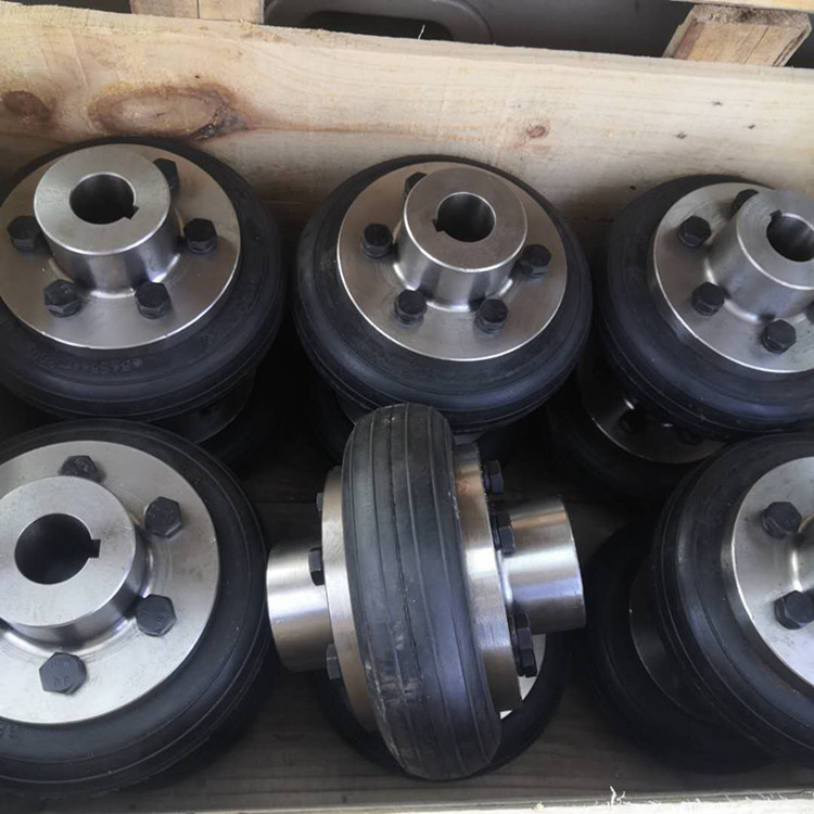 加工LLA轮胎联轴器冶金机械专用 UL胎式弹性橡胶传动