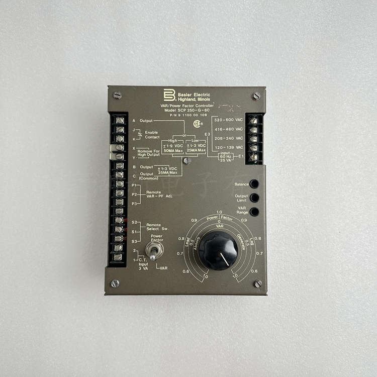 BASLER巴斯勒SCP 250-G-60电压调节器控制模块 9110000109