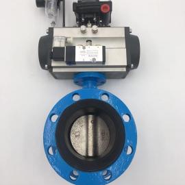 气动脱硫蝶阀WD671X-16Q1.4529