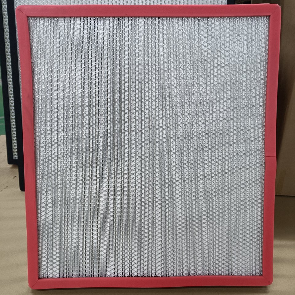 鸿越HY-NGW03耐高温无隔板高效空气过滤器涂布机烤炉可耐温度250-650度