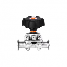 不锈钢快装316L盖米隔膜阀食品卫生级手动卡盘式阀门