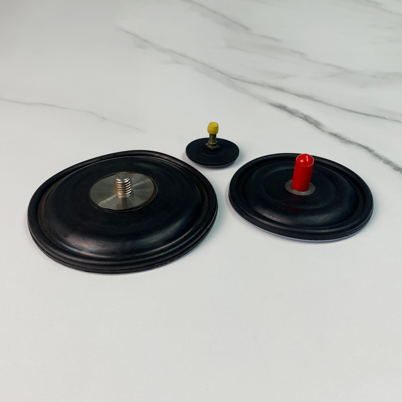 隔膜计量泵膜片 耐硫酸氢氟酸强碱腐蚀 夹布包螺丝四氟橡胶隔膜片