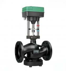 SEA404 电动调节阀 蒸汽温控阀 WCB铸钢材质VVG45.65