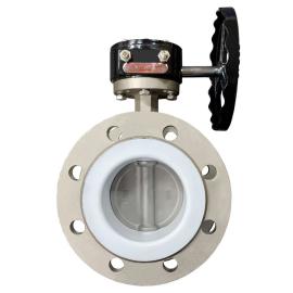 沃美尔不绣钢法兰蝶阀D341F-16P