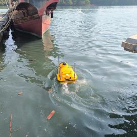 华测华微 5 号 免验潮智能无人测量船 港航 / 水库 / 浅滩高效测绘