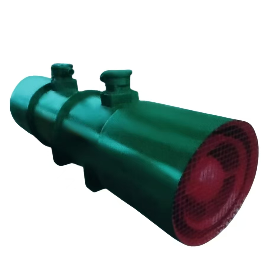 Low noise metro construction fan