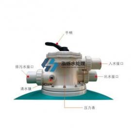 泓铄HS-1000水处理过滤沙缸多功能阀简介