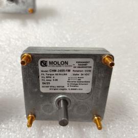 MOLON24V永磁直流减速电机大扭矩低速齿轮马达CHM-2405-1M