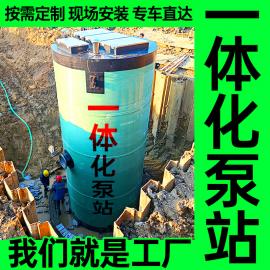 一体化污水泵站 一体化雨水泵站 雨水提升泵站 干式泵站定制