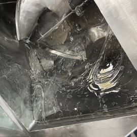 苏佳意双螺旋真空捏合机 不锈钢料筒 液压出料膏体胶料混炼除泡设备500L