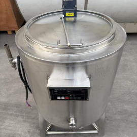 盛众机械鲜奶巴氏杀菌机 牛奶灭菌罐 羊奶马奶驼奶低温消毒机器500L