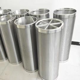玲玲幺环保自清洗过滤器304不锈钢楔形滤筒AF-816PR