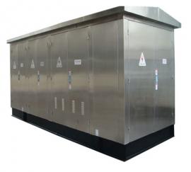 信晟电气500kVA欧式预装式箱变工商业配电户外设备YBW-12/0.4-500
