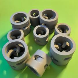 陶瓷鲍尔环 再生塔耐酸陶瓷 吸收塔瓷质填料 牌澳荣精填AR