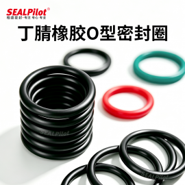 sealpilot丁腈橡胶 O 型圈 耐油防水密封圈 NBR 液压气动设备防漏胶圈定做支持定做